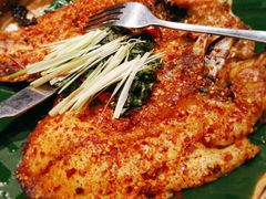 傣味香炸罗非鱼-云海肴·汽锅鸡·云南菜(天山百盛优客店)