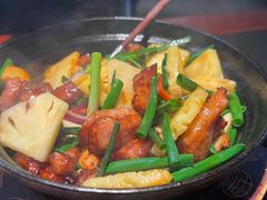 啫·黑凤梨猪颈肉-旺爷砂锅·茶作(国贸城店)