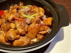 沙姜生炒鸡煲-嘉美轩·精细潮州菜·商务宴请(惠州佳兆业铂尔曼酒店)