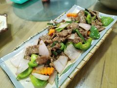 青椒炒牛肉-好运来饭店(新城路店)