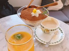 Tiramisu-villa de ato
