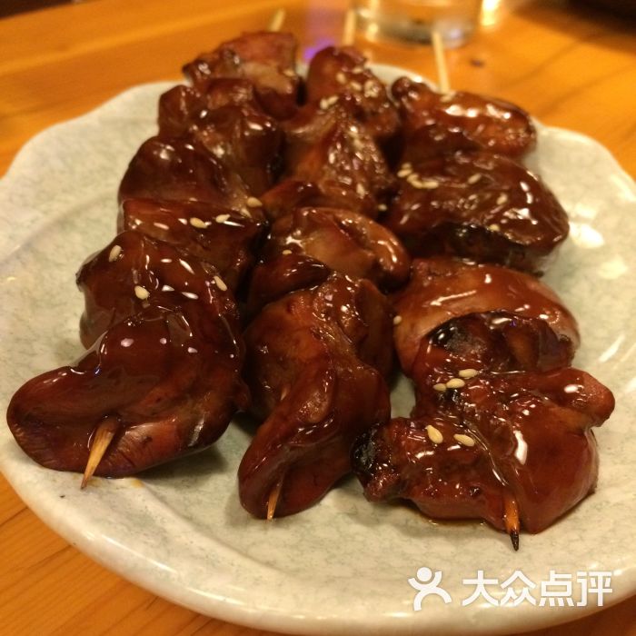 烤鸡肝