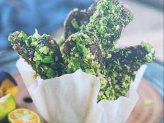 秋葵风干牛肉-柒园·三十年创意杭帮菜(龙湖滨江天街店)