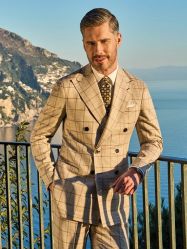 点击看大图 -怒马会 全麻衬西装高级定制