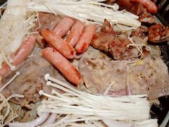 -九寸花汀海鲜烤肉自助(中东迪克店)