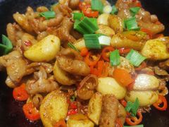 干锅肥肠-建辉湖南土菜馆(南大街店)