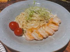 大虾白汁意面-FUNFUN有饭花园聚会餐厅