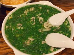 荠菜烩蘑菇-建国328 本帮小馆·面馆