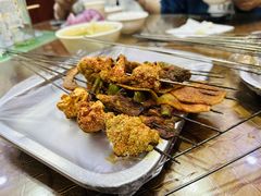 烤菜花-尕胡才炕锅烤羊肉馆(八一路店)