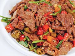 山茶油小炒黄牛肉-扶摇湘宴·烤鸭·湘粤宴(中关村·北大店)