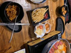 -辛明堂洞韩式芝士年糕火锅(万达店)