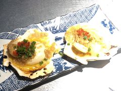 炭烤扇贝-探鱼·鲜青椒爽麻烤鱼(天一广场店)