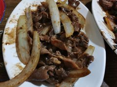 烤牛舌-炙热童年·老北京炙子烤肉(南锣鼓巷店)