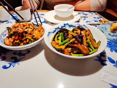 茄子烧豆角-小菜园新徽菜(滁州苏宁店)
