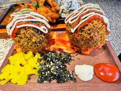 墨鱼芝士饭团-安又胖韩国烤肉(美罗城店)