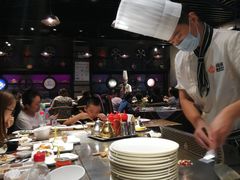 自助取餐区-尚雅铁板料理自助餐厅(乐松店)