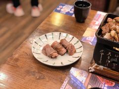 铺天盖地顶级澳牛肉火焰寿司-仙隐小鹿中華の日料(正弘城店)