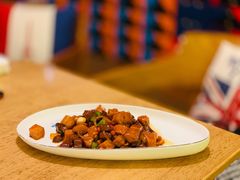 杏鲍菇牛肉粒-茶香书香私房菜(北台一路店)