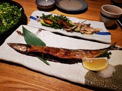 盐烤秋刀鱼-慢走(甜水园店)