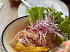 酸橘汁腌鲈鱼配炸鱿鱼-El Bodegon阿根廷秘鲁餐厅(幸福路店)