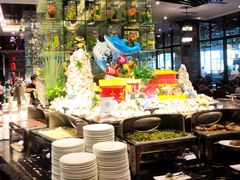 自助取餐区-三英温泉度假酒店-自助餐厅