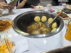 排骨土鸡锅-哈尔滨烧烤·山河村铁锅炖(交大店)