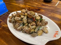 辣炒花蛤-老东镇啤酒屋海鲜加工·蒸汽海鲜·海鲜烧烤(台东店)