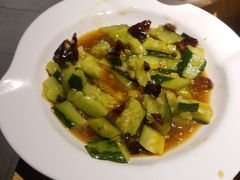 拍黄瓜。-半天妖烤鱼(方庄店)