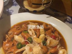 生烫鸡毛菜-卢大鲜鱼头捞饭(美利广场店)