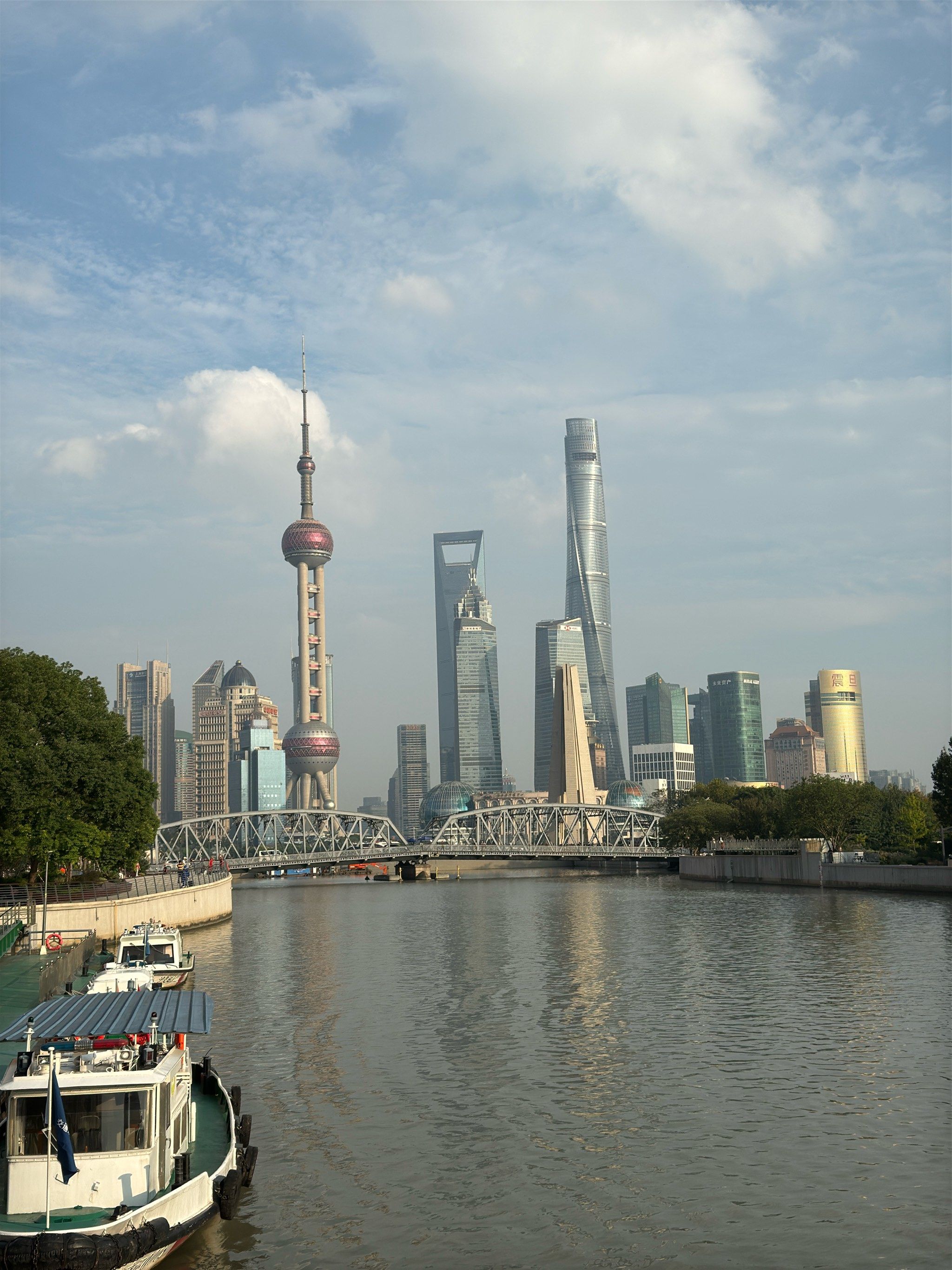 这里拍外滩三件套可以啊