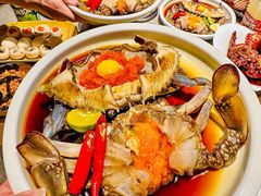-草家酱蟹炭火烤肉店(珲春南路二店)