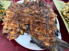 -北京龙庆四季香农家饭庄·灶台鱼·碳烤虹鳟鱼(龙庆峡店)