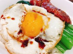 黯然销魂叉烧煎蛋饭-龙记烧腊茶餐厅(常德路店)