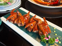 柚子酱烧玻璃中鸽-粤·向群饭店(二沙岛店)