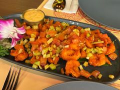 油炸虾配鹰嘴豆粉-克比叔叔印度餐厅Kebabs on the Grille(人民广场店)