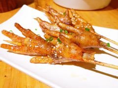 -路边摊小炉子烧烤