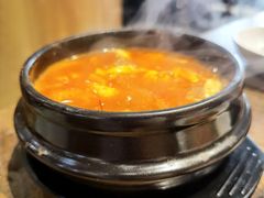 海鲜豆腐汤-釜山火炉韩式炭火烤肉(欧洲城店)