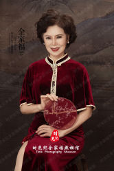 -时光纪亲子全家福照相馆(静安店母女写真父母纪念照)