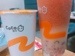 双球冰淇淋莓莓-CoCo都可(盐城大有境店)