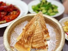 自制脆皮大饼-有位虾匠·香辣蟹·小龙虾(李村店)