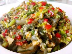 生拌海参-老虎滩船说·海胆水饺·大连海鲜(老虎滩店)