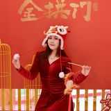 深圳麦当劳发财树下来一个新年新愿望吧！