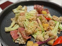 培根虾酱台兰花-新兴·金羊座·粤菜点心(乐峰店)