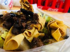 豆皮-老鲁牛肉板面(金环里店)