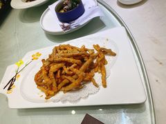 咸蛋黄茶树菇-骏莱海鲜鱼港(五角场店)