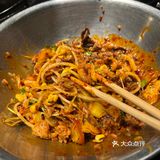 「炒八爪鱼拌饭」这个拌饭真的是好好吃