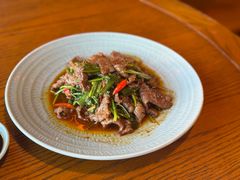 小炒黄牛肉-丽江金茂凯悦臻选酒店-滇香馆