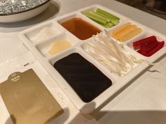 烤鸭配料-四季民福烤鸭店(王府井东安门店)