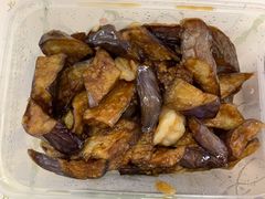 虾仁烧山茄-吕氏疙瘩汤·私家菜馆(慈云寺店)