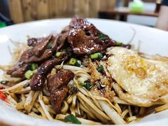肉丝拌川加猪肝-小狗面馆(河东路店)